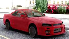 Nissan Skyline R-34 Red для GTA San Andreas