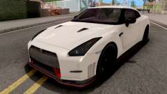 Nissan GT-R Nismo White для GTA San Andreas