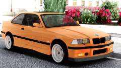 BMW E36 Coupe Orange для GTA San Andreas