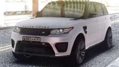 Range Rover Sport SVR White для GTA San Andreas