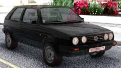 Volkswagen Golf II Black для GTA San Andreas