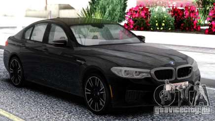 BMW M5 F90 Sedan Black для GTA San Andreas