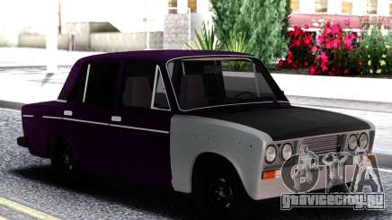 ВАЗ 2106 Баклажан с белым для GTA San Andreas