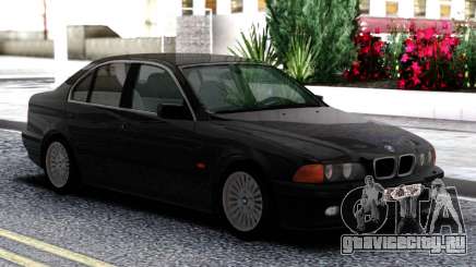 BMW 540i E39 Black для GTA San Andreas