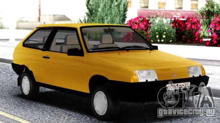 ВАЗ 2108 Экспорт Великобритания Желтый для GTA San Andreas