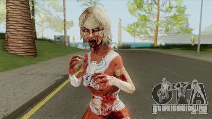 Zombie Cheerleader From Into The Dead для GTA San Andreas