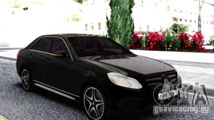 Mercedes-Benz W212 Black Sedan для GTA San Andreas