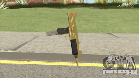 Gold Uzi GTA IV EFLC для GTA San Andreas
