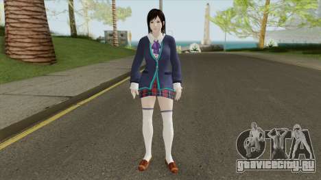 Kokoro School (Updated) Dead Or Alive 6 Costume для GTA San Andreas