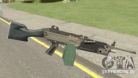 Advanced MG (M249) GTA IV EFLC для GTA San Andreas