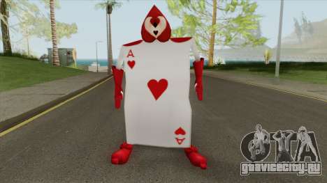 Card Of Hearts (Alice In Wonder Land) для GTA San Andreas