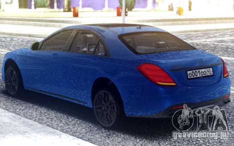 Mercedes-Benz S63 AMG W222 для GTA San Andreas