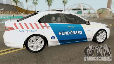 Honda Accord Magyar Rendorseg для GTA San Andreas
