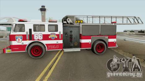 Firetruck Ladder GTA IV для GTA San Andreas