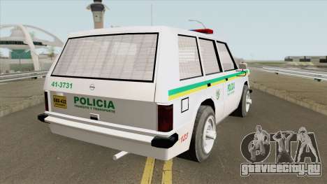 Nissan Patrol (Patrullas Colombianas) для GTA San Andreas