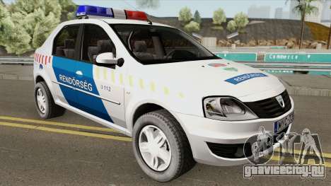 Dacia Logan Magyar Rendorseg для GTA San Andreas