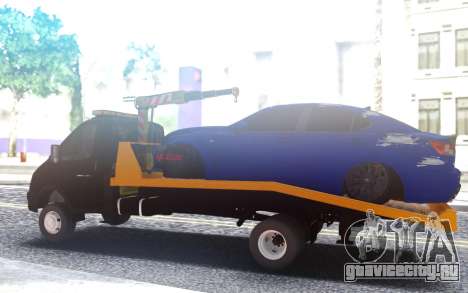 Эвакуатор ГАЗ-3302 с Автомобилем на крыше для GTA San Andreas