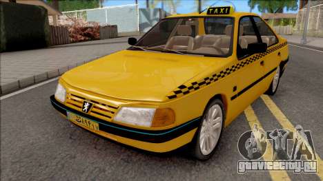 Peugeot 405 GLX Taxi v4 для GTA San Andreas