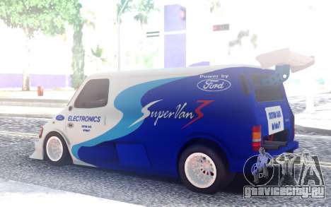 Ford Transit Supervan 3 Custom cars для GTA San Andreas