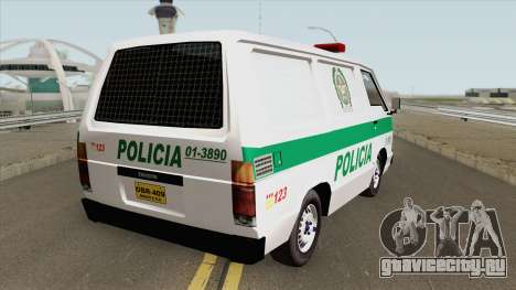 Toyota Hiace (Patrullas Colombianas) для GTA San Andreas