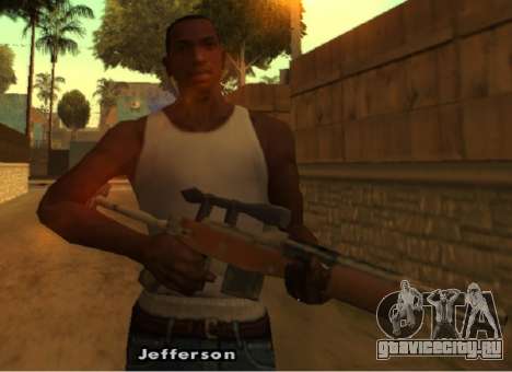 Снайперская М14 [SA стиль] для GTA San Andreas