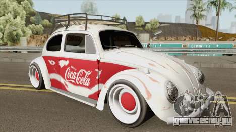 Volkswagen Fusca Coca-Cola Edition для GTA San Andreas