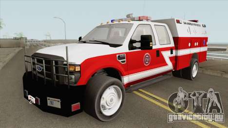Ford F-250 San Andreas Fire Department 2011 для GTA San Andreas