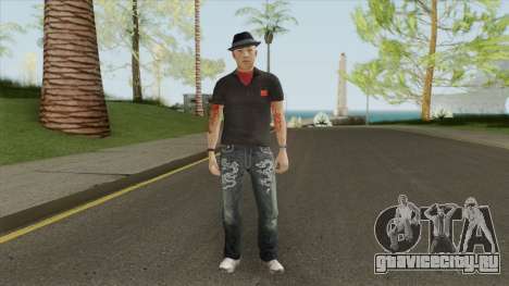 Chinese Gang Skin V3 для GTA San Andreas