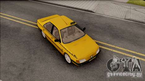 Peugeot 405 GLX Taxi v4 для GTA San Andreas