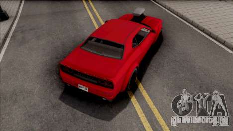 GTA V Bravado Gauntlet Hellfire Custom для GTA San Andreas