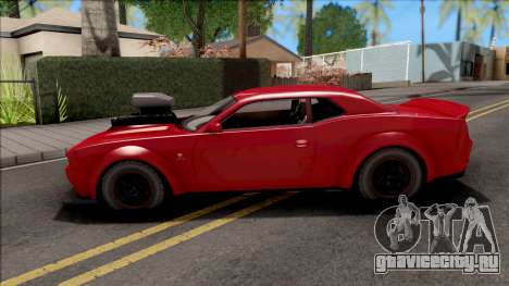 GTA V Bravado Gauntlet Hellfire Custom для GTA San Andreas