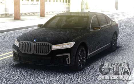 2020 BMW 7 series 740i для GTA San Andreas