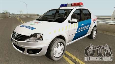 Dacia Logan Magyar Rendorseg для GTA San Andreas