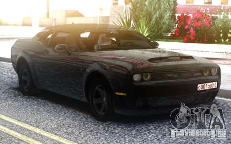 Dodge Challenger SRT Demon для GTA San Andreas