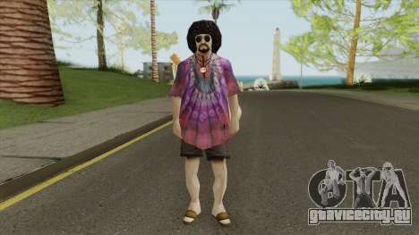 Hippie Skin V5 для GTA San Andreas