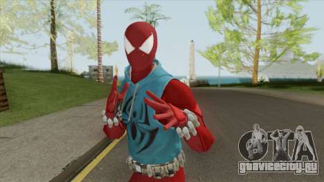 Spider-Man Scarlet Spider Suit (PS4) для GTA San Andreas