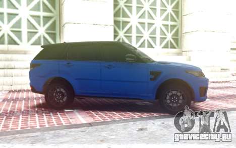 Range Rover Sport SVR для GTA San Andreas