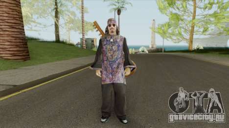 Hippie Skin V1 для GTA San Andreas
