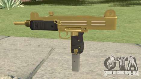 Gold Uzi GTA IV EFLC для GTA San Andreas
