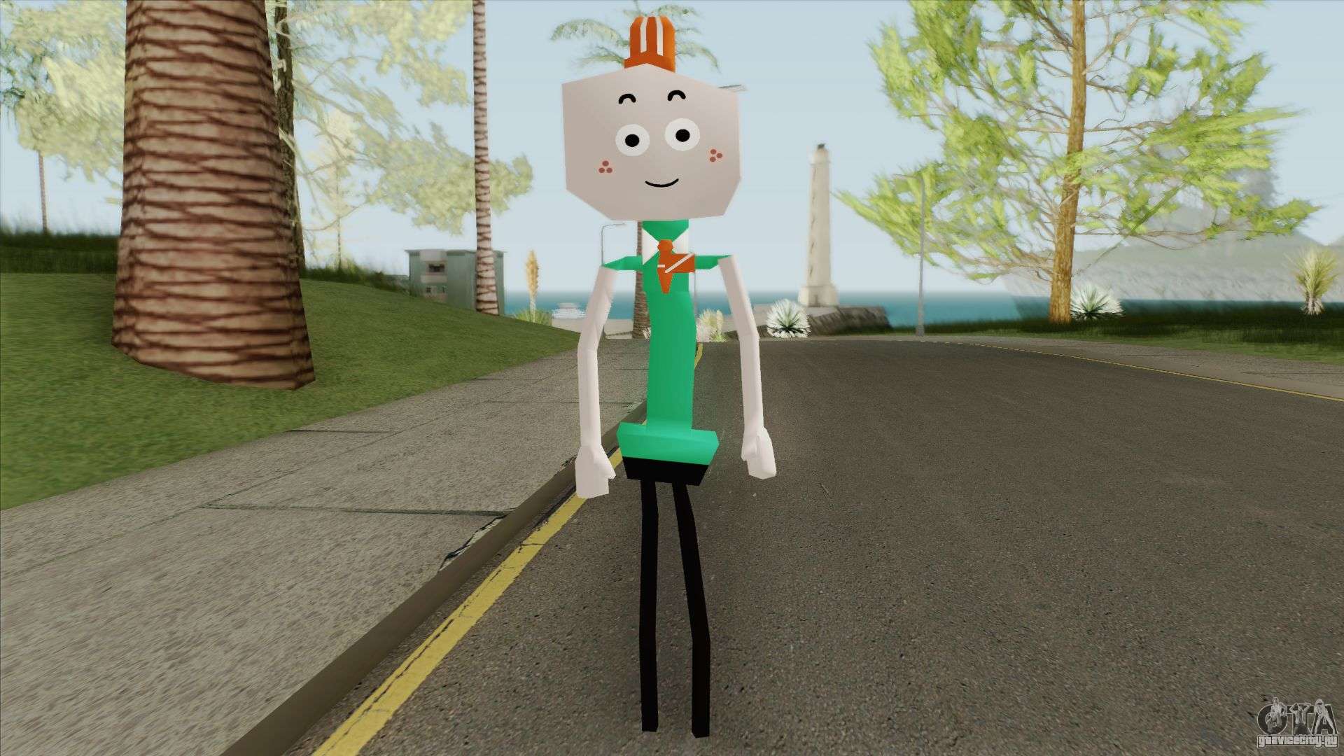 Larry (The <b>Amazing</b> World Of Gumball) для GTA San Andreas.