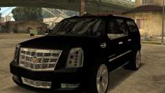 Cadillac Escalade ESV Black для GTA San Andreas