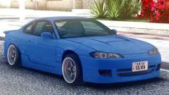 Nissan Silvia S15 Original Blue для GTA San Andreas
