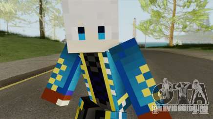 Vergil (Devil May Cry) Minecraft Version для GTA San Andreas