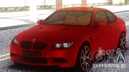 BMW M3 E92 Red Original для GTA San Andreas