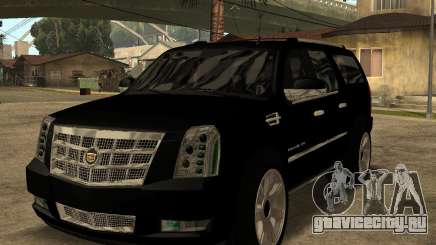 Cadillac Escalade ESV Black для GTA San Andreas