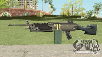 Advanced MG (M249) GTA IV EFLC для GTA San Andreas
