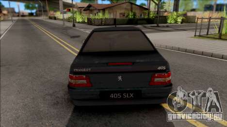 Peugeot 405 SLX для GTA San Andreas