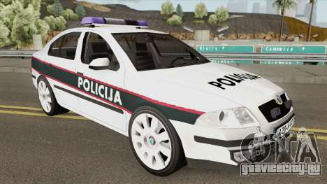 Skoda Octavia BiH POLICIJA 2006 для GTA San Andreas