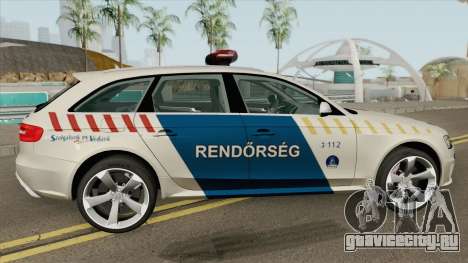 Audi RS4 Avant Magyar Rendorseg для GTA San Andreas