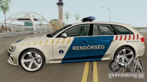 Audi RS4 Avant Magyar Rendorseg для GTA San Andreas